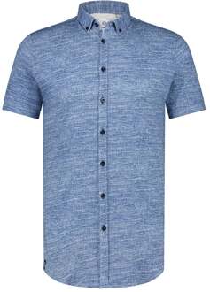 BLUE INDUSTRY 4130.41 jersey shirt short sleeve kobalt Print / Multi - 38 (S)