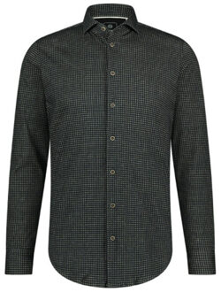 BLUE INDUSTRY 4223.42oliveppd jersey shirt Groen - 40 (M)