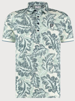 BLUE INDUSTRY All-over print polo | Blauw - S