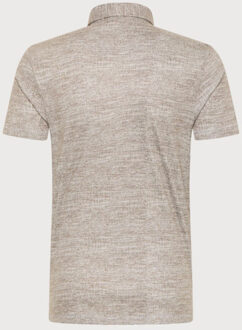 BLUE INDUSTRY Button down polo | - maat XXL Bruin