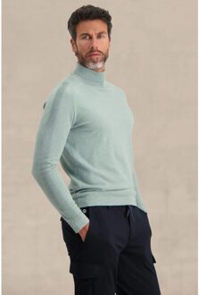 BLUE INDUSTRY Cashmere blend coltrui | Groen - XXL