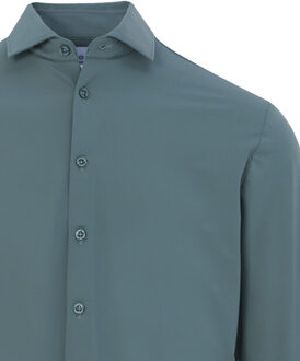 BLUE INDUSTRY Casual overhemd lange mouw Groen - 45 (XXL)