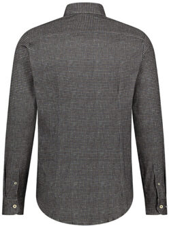 BLUE INDUSTRY Casual overhemd met lange mouwen Bruin - 42 (L)