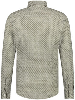 BLUE INDUSTRY Casual overhemd met lange mouwen Groen - 42 (L)