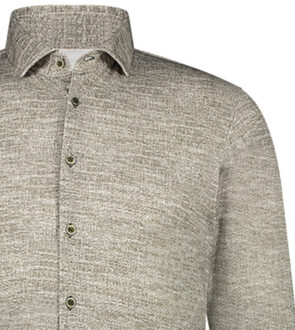 BLUE INDUSTRY Casual overhemd met lange mouwen Groen - 44 (XL)