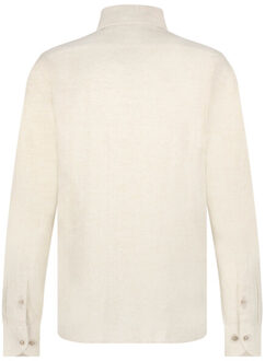 BLUE INDUSTRY Casual overhemd met lange mouwen - maat 44 (XL) Beige