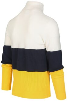 BLUE INDUSTRY Coltrui 3-color Wit/Navy/Geel (KBIW19 - M21 - Offwhite)
