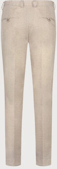 BLUE INDUSTRY De comfort ruitmotief chino | Beige - 110 (lengtemaat)