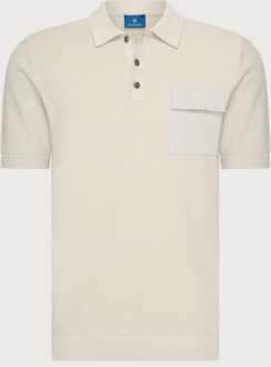 BLUE INDUSTRY De fijngebreide polo | - maat XXXL Veelkleurig