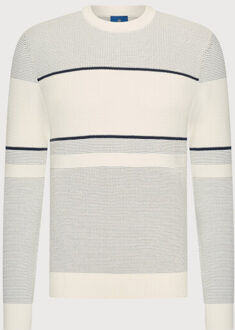 BLUE INDUSTRY De fijngebreide pullover | Ecru - XXL