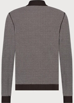 BLUE INDUSTRY De full-zip cardigan | Bruin - S