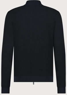 BLUE INDUSTRY De full-zip cardigan | - maat XXL Blauw