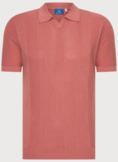 BLUE INDUSTRY De gebreide riva polo | Bruin - XL