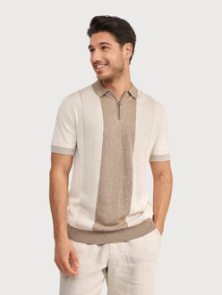 BLUE INDUSTRY De half zip polo | - maat XL Veelkleurig