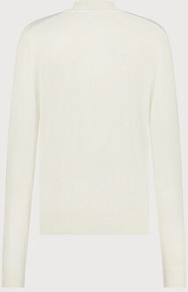 BLUE INDUSTRY De knitted full-zip cardigan | - maat XL Ecru