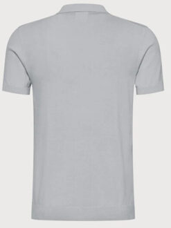 BLUE INDUSTRY De knitted polo | Grijs - S