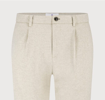 BLUE INDUSTRY De lichtgemêleerde chino | - maat 52 Beige