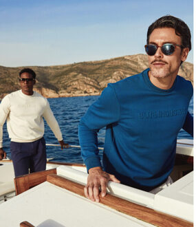 BLUE INDUSTRY De logo crewneck sweater | Veelkleurig - XXL