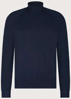 BLUE INDUSTRY De luxe basic coltrui | Blauw - XL