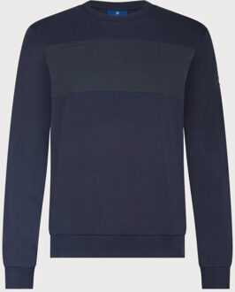 BLUE INDUSTRY De luxe basic sweater | Blauw - XXL