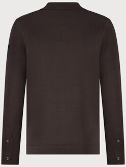 BLUE INDUSTRY De polokraag pullover | Bruin - XXL