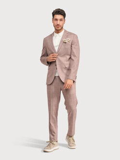 BLUE INDUSTRY De ruitmotief chino | Taupe - 52