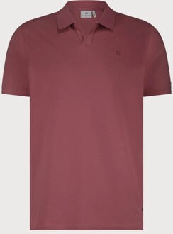 BLUE INDUSTRY De v-hals polo | - maat XL Roze