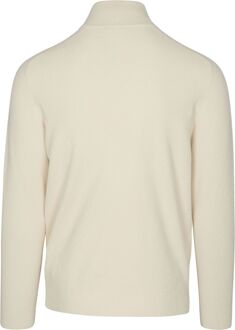 BLUE INDUSTRY Half Zip Pullover Off White Wit - XL,XXL