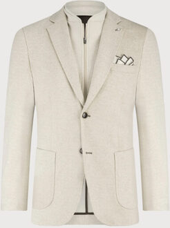 BLUE INDUSTRY Het gemêleerde colbert | Beige - 56