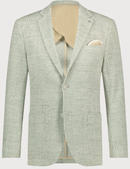 BLUE INDUSTRY Het geruite colbert | Groen - 48