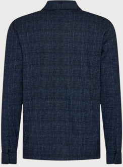 BLUE INDUSTRY Het geruite shirtjacket | Blauw - XXXL