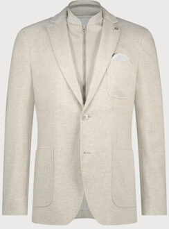 BLUE INDUSTRY Het jersey colbert | - maat 46 Beige