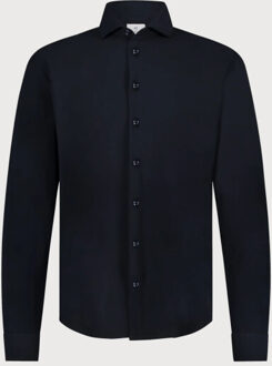 BLUE INDUSTRY Het lounge jersey shirt | Blauw - 42 (L)