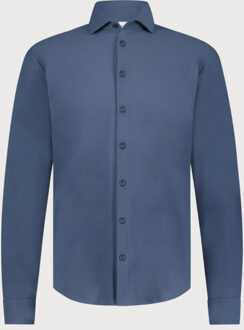 BLUE INDUSTRY Het lounge jersey shirt | Blauw - 44 (XL)