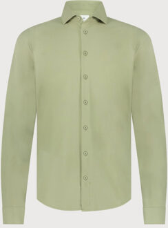 BLUE INDUSTRY Het lounge jersey shirt | Groen - 43 (XL)