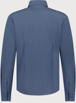 BLUE INDUSTRY Het lounge jersey shirt | - maat 37 (S) Blauw