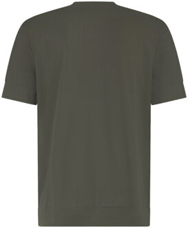 BLUE INDUSTRY Het lounge jersey t-shirt | Groen