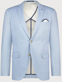 BLUE INDUSTRY Het microdessin colbert | - maat 48 Blauw