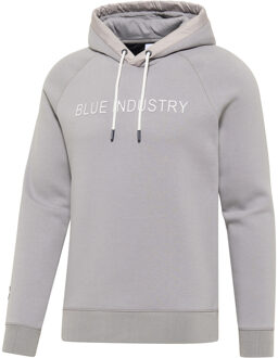 BLUE INDUSTRY Hooded sweater met logo Grijs