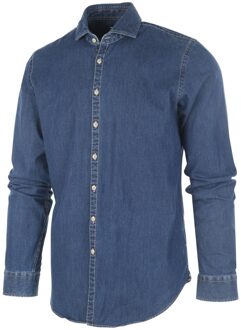 BLUE INDUSTRY Jeans donker blauw overhemd - 44 (XL)