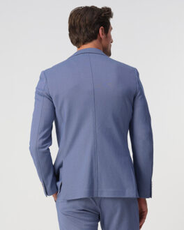 BLUE INDUSTRY Jersey colbert 24/7 stretch | Blauw - 48