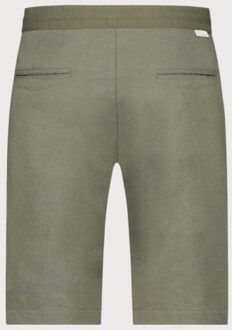 BLUE INDUSTRY Jersey short | - maat 31 Bruin/groen