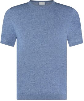 BLUE INDUSTRY Kbis24-m17 t-shirt cobalt Blauw - XXXL