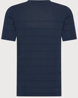 BLUE INDUSTRY Kbis26-m8 t-shirts navy - maat L Veelkleurig