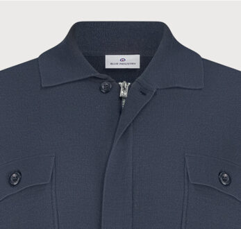 BLUE INDUSTRY Kbiw25-m12 pullover navy Blauw - XL
