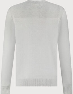 BLUE INDUSTRY Kbiw25-m17 pullover chenille grey Grijs - M