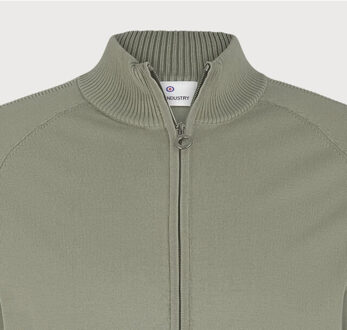 BLUE INDUSTRY Kbiw25-m9 cardigan khaki Groen - XL