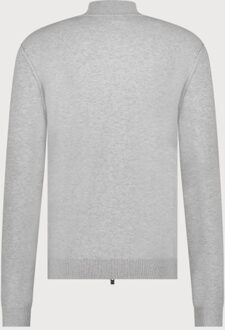 BLUE INDUSTRY Melange zipper pullover | - maat XL Grijs