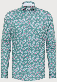 BLUE INDUSTRY Overhemd 2816.31 | - maat 39 (M) Groen