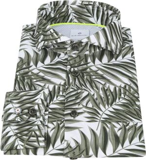 BLUE INDUSTRY Overhemd Blad Donkergroen - 44